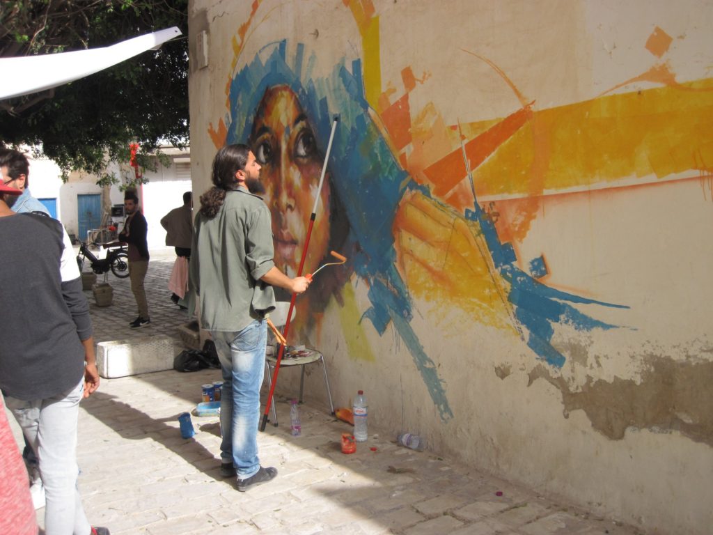 djerba painting street art 