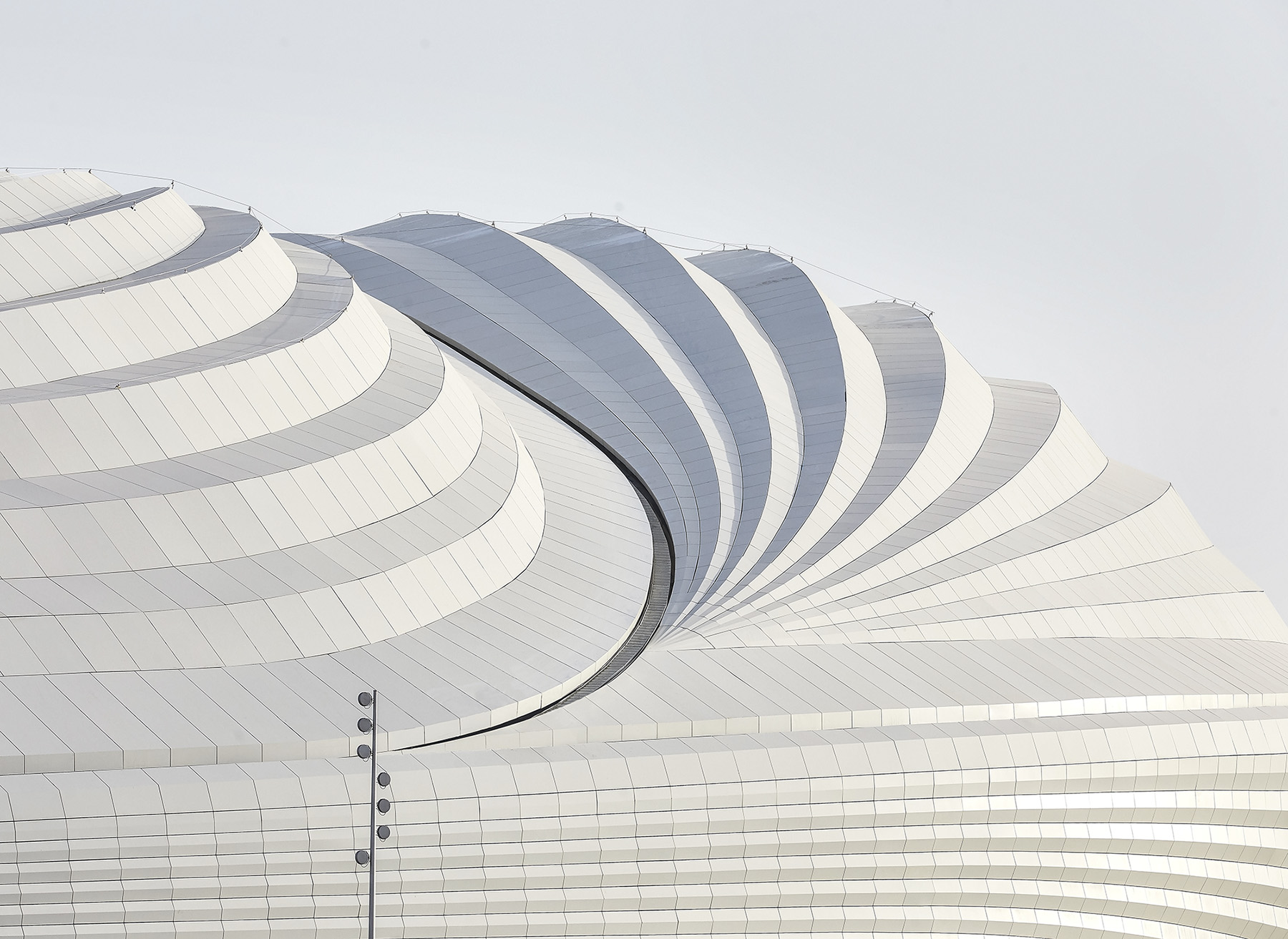 stade Al Wakrah au Qatar pour la coupe du monde 2022 par Zaha Hadid