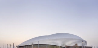 stade Al Wakrah au Qatar pour la coupe du monde 2022 par Zaha Hadid