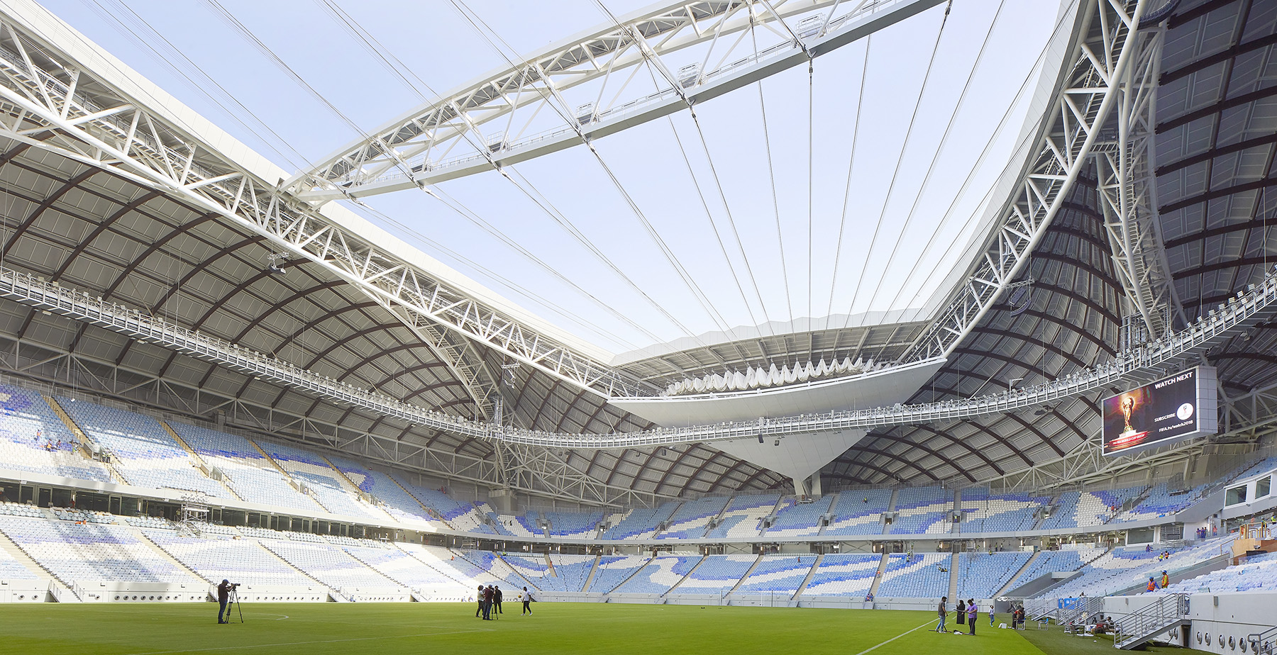 Al Wakrah, un stade climatisé au Qatar pour la coupe du monde 2022