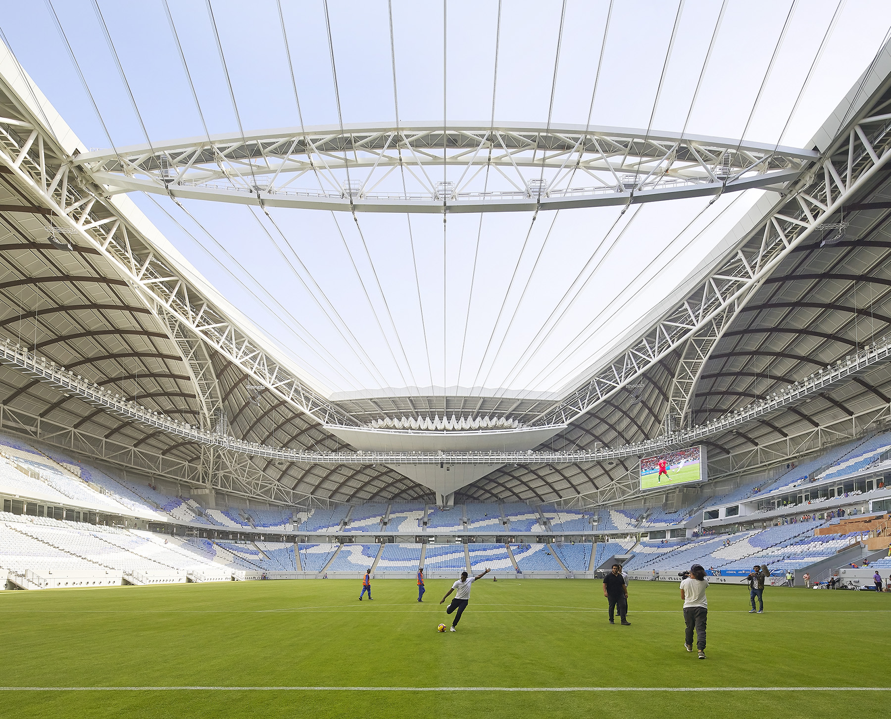 Al Wakrah, un stade climatisé au Qatar pour la coupe du monde 2022